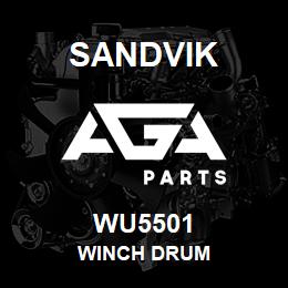 WU5501 Sandvik WINCH DRUM | AGA Parts