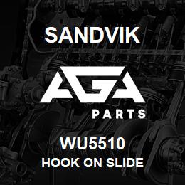 WU5510 Sandvik HOOK ON SLIDE | AGA Parts