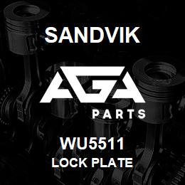 WU5511 Sandvik LOCK PLATE | AGA Parts