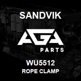 WU5512 Sandvik ROPE CLAMP | AGA Parts