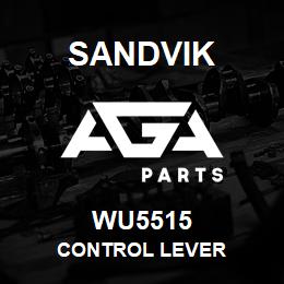 WU5515 Sandvik CONTROL LEVER | AGA Parts