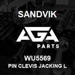 WU5569 Sandvik PIN CLEVIS JACKING LEG | AGA Parts