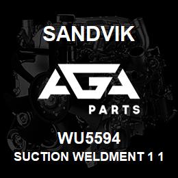 WU5594 Sandvik SUCTION WELDMENT 1 1/4 IN. | AGA Parts