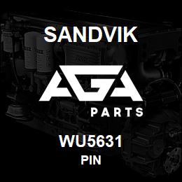 WU5631 Sandvik PIN | AGA Parts