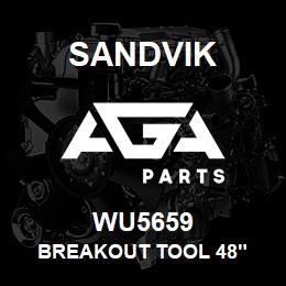 WU5659 Sandvik BREAKOUT TOOL 48" | AGA Parts