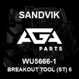 WU5666-1 Sandvik BREAKOUT TOOL (ST) 650 | AGA Parts