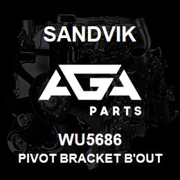 WU5686 Sandvik PIVOT BRACKET B'OUT TOOL | AGA Parts