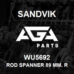 WU5692 Sandvik ROD SPANNER 89 MM. REV 4 | AGA Parts