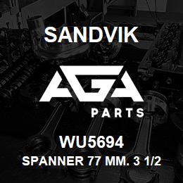 WU5694 Sandvik SPANNER 77 MM. 3 1/2 IN. RC | AGA Parts