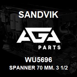 WU5696 Sandvik SPANNER 70 MM. 3 1/2 IN. ROTARY REV. 4 | AGA Parts