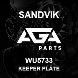 WU5733 Sandvik KEEPER PLATE | AGA Parts