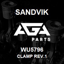 WU5796 Sandvik CLAMP REV.1 | AGA Parts