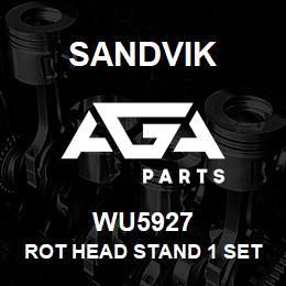 WU5927 Sandvik ROT HEAD STAND 1 SET 2 PIECES | AGA Parts