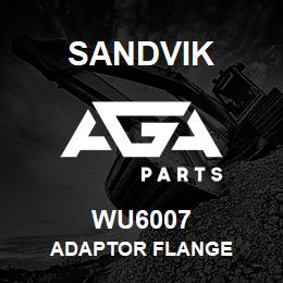 WU6007 Sandvik ADAPTOR FLANGE | AGA Parts