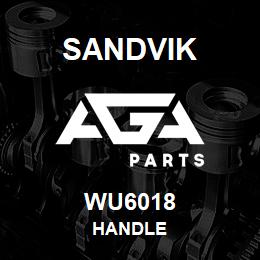 WU6018 Sandvik HANDLE | AGA Parts