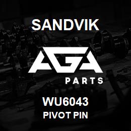 WU6043 Sandvik PIVOT PIN | AGA Parts