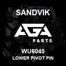 WU6045 Sandvik LOWER PIVOT PIN | AGA Parts