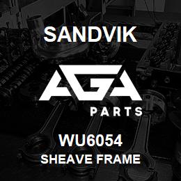 WU6054 Sandvik SHEAVE FRAME | AGA Parts