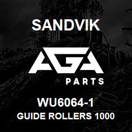 WU6064-1 Sandvik GUIDE ROLLERS 1000 | AGA Parts