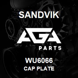 WU6066 Sandvik CAP PLATE | AGA Parts