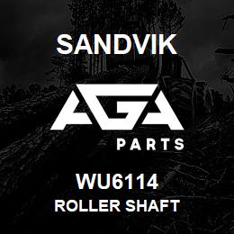 WU6114 Sandvik ROLLER SHAFT | AGA Parts