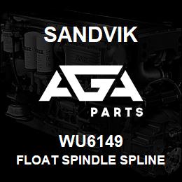 WU6149 Sandvik FLOAT SPINDLE SPLINED (1600 RH | AGA Parts