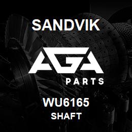 WU6165 Sandvik SHAFT | AGA Parts