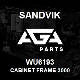 WU6193 Sandvik CABINET FRAME 3000 | AGA Parts