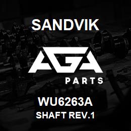 WU6263A Sandvik SHAFT REV.1 | AGA Parts