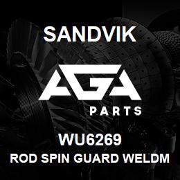 WU6269 Sandvik ROD SPIN GUARD WELDMENT | AGA Parts