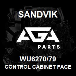 WU6270/79 Sandvik CONTROL CABINET FACE | AGA Parts