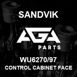 WU6270/97 Sandvik CONTROL CABINET FACE | AGA Parts