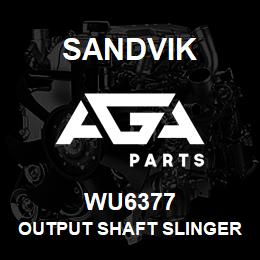 WU6377 Sandvik OUTPUT SHAFT SLINGER | AGA Parts