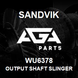 WU6378 Sandvik OUTPUT SHAFT SLINGER | AGA Parts