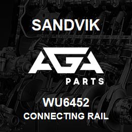 WU6452 Sandvik CONNECTING RAIL | AGA Parts