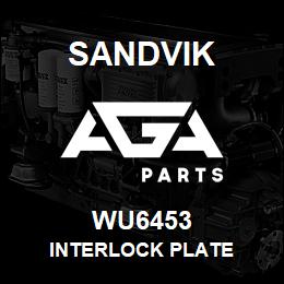 WU6453 Sandvik INTERLOCK PLATE | AGA Parts