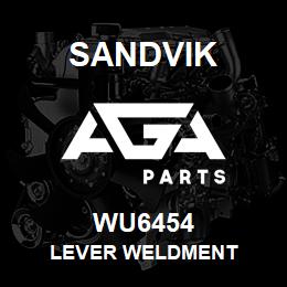 WU6454 Sandvik LEVER WELDMENT | AGA Parts