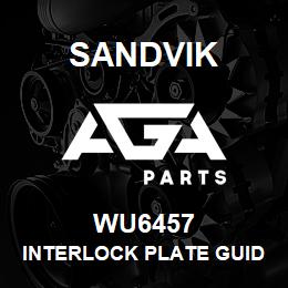 WU6457 Sandvik INTERLOCK PLATE GUIDE | AGA Parts