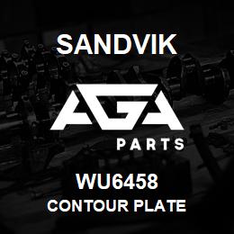 WU6458 Sandvik CONTOUR PLATE | AGA Parts