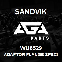 WU6529 Sandvik ADAPTOR FLANGE SPECIAL (A11 V.) | AGA Parts