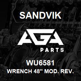 WU6581 Sandvik WRENCH 48" MOD. REV.5 | AGA Parts