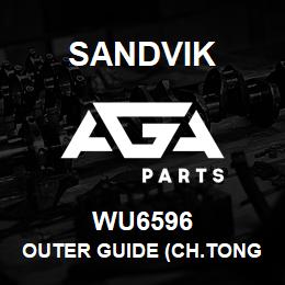 WU6596 Sandvik OUTER GUIDE (CH.TONG) REV.5 | AGA Parts