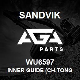 WU6597 Sandvik INNER GUIDE (CH.TONG) | AGA Parts