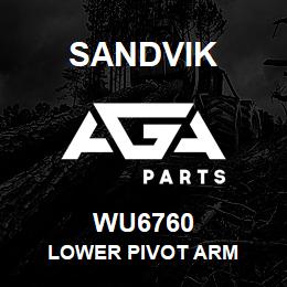 WU6760 Sandvik LOWER PIVOT ARM | AGA Parts