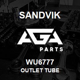 WU6777 Sandvik OUTLET TUBE | AGA Parts