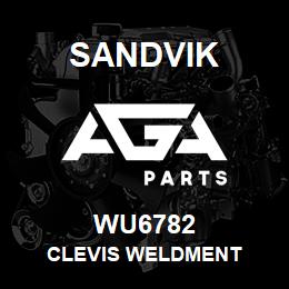 WU6782 Sandvik CLEVIS WELDMENT | AGA Parts