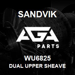 WU6825 Sandvik DUAL UPPER SHEAVE | AGA Parts