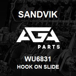 WU6831 Sandvik HOOK ON SLIDE | AGA Parts