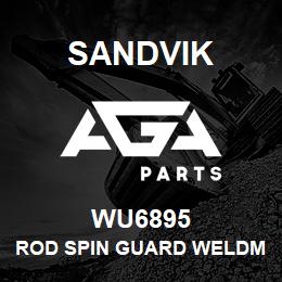 WU6895 Sandvik ROD SPIN GUARD WELDMENT | AGA Parts