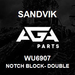 WU6907 Sandvik NOTCH BLOCK- DOUBLE | AGA Parts